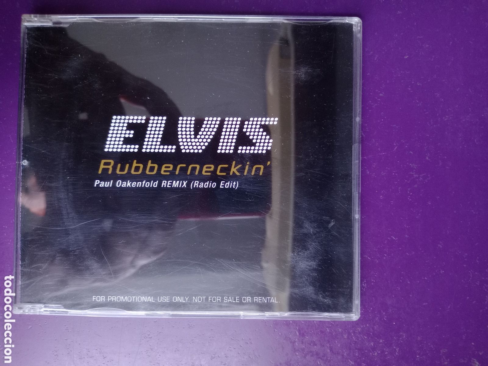 CDs de M&uacute;sica: Elvis Presley &ndash; Rubberneckin' (Paul Oakenfold Remix) - CD PROMO BMG 2003 - ELECTRONICA