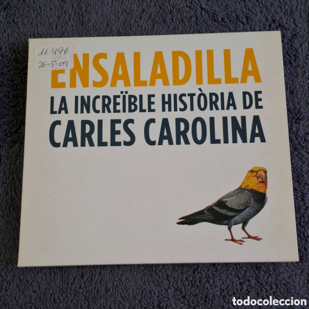 CDs de M&uacute;sica: CD76. Ensaladilla, La Incre&iuml;ble HIst&ograve;ria De Carles Carolina, Cd &Aacute;lbum, M&uacute;sica Global Discogr&agrave;fica.