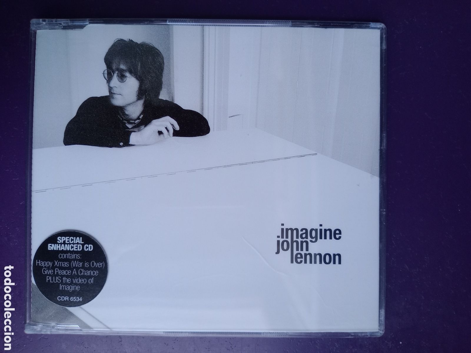 CDs de M&uacute;sica: John Lennon &ndash; Imagine - CD PARLOPHONE 1999 , 4 TEMAS -