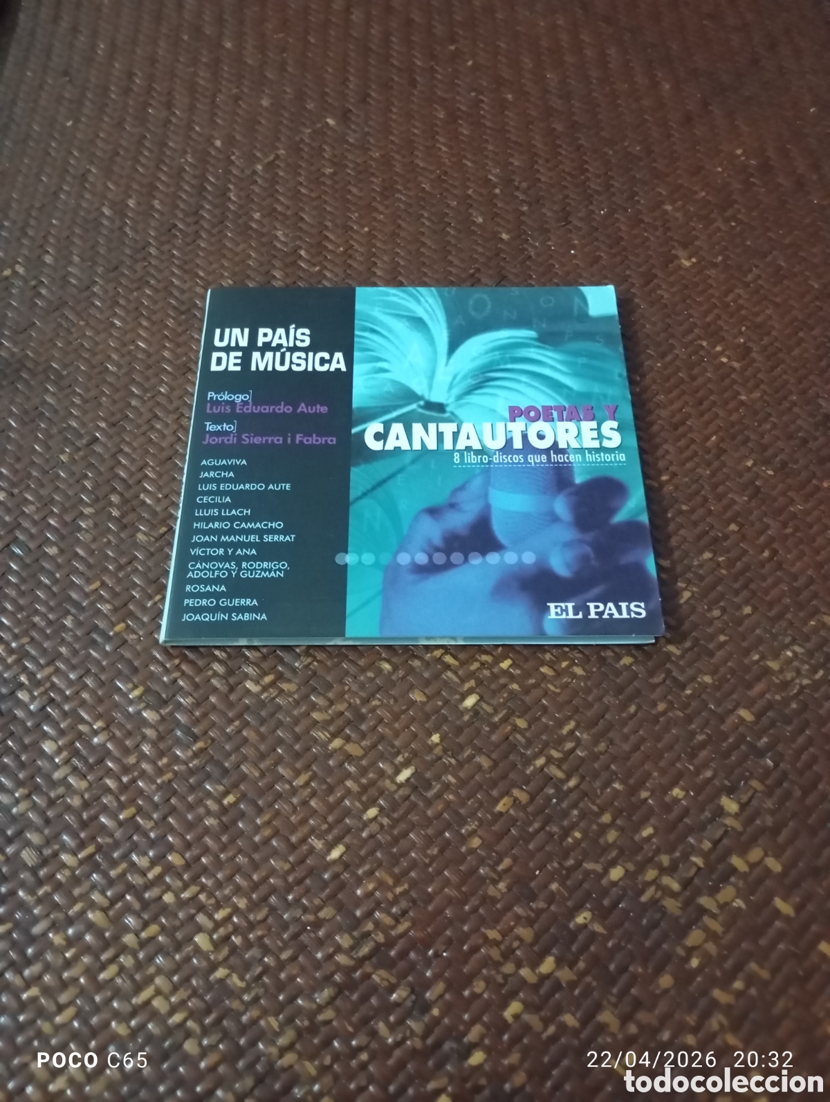 CDs de M&uacute;sica: Un pais de m&uacute;sica cantautores poetas CD