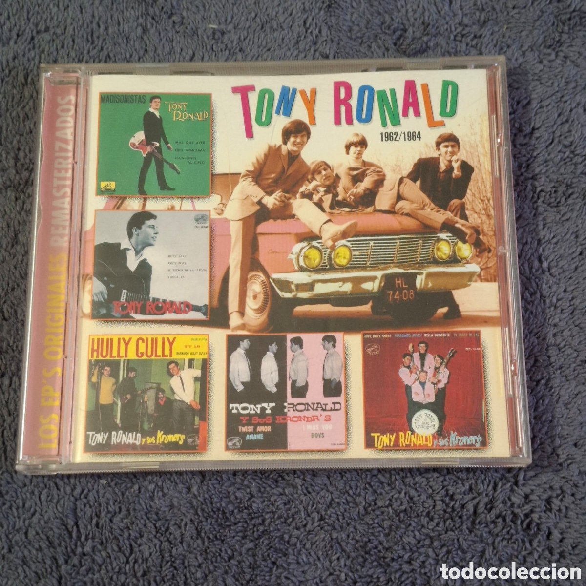 CDs de M&uacute;sica: CD76. Tony Ronald - Los EP's Originales Remasterizados,1962-1964, EMI, 2001.