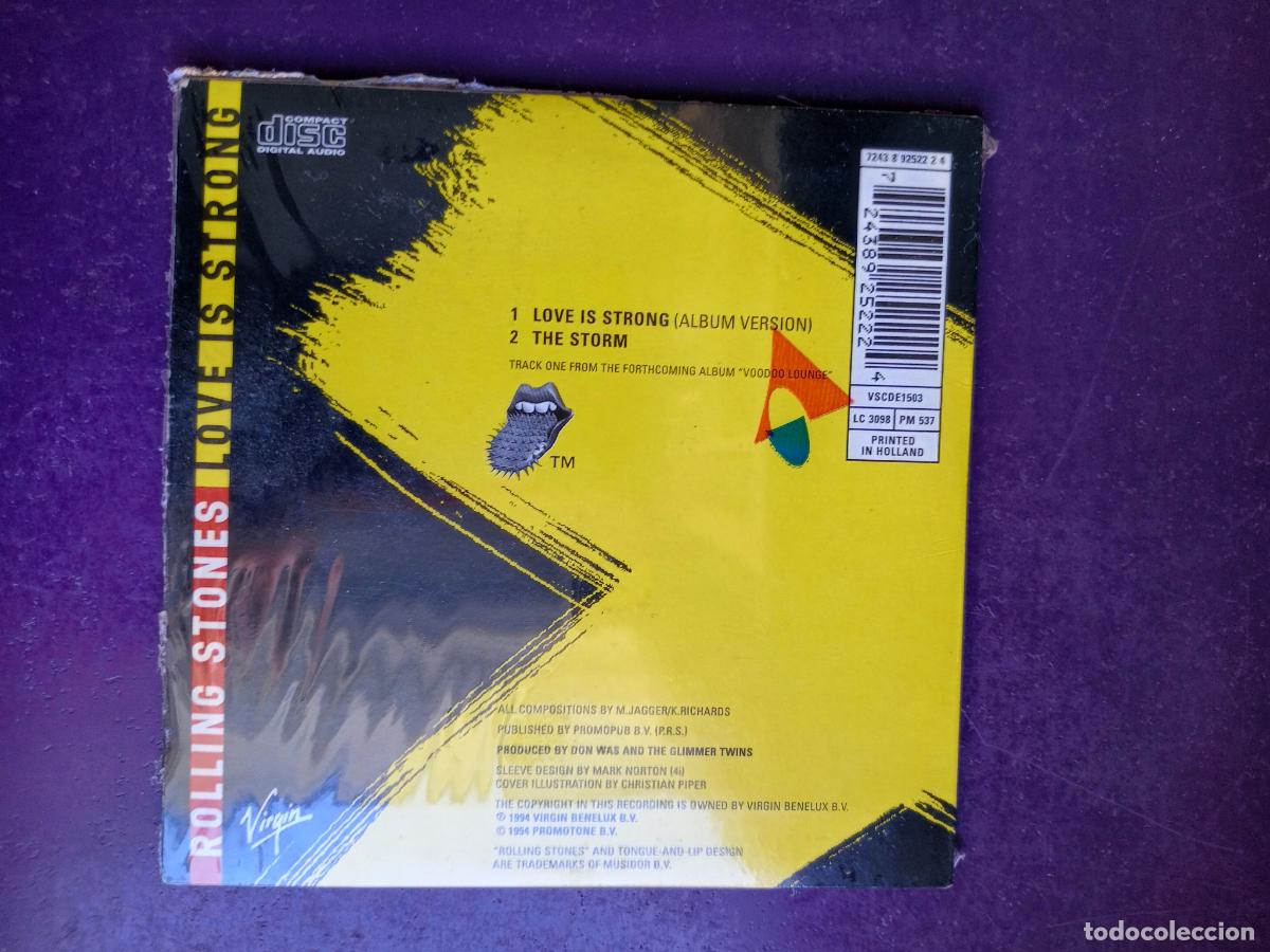 CDs de M&uacute;sica: Rolling Stones &ndash; Love Is Strong +1 - CD VIRGIN 1994, 2 TEMAS
