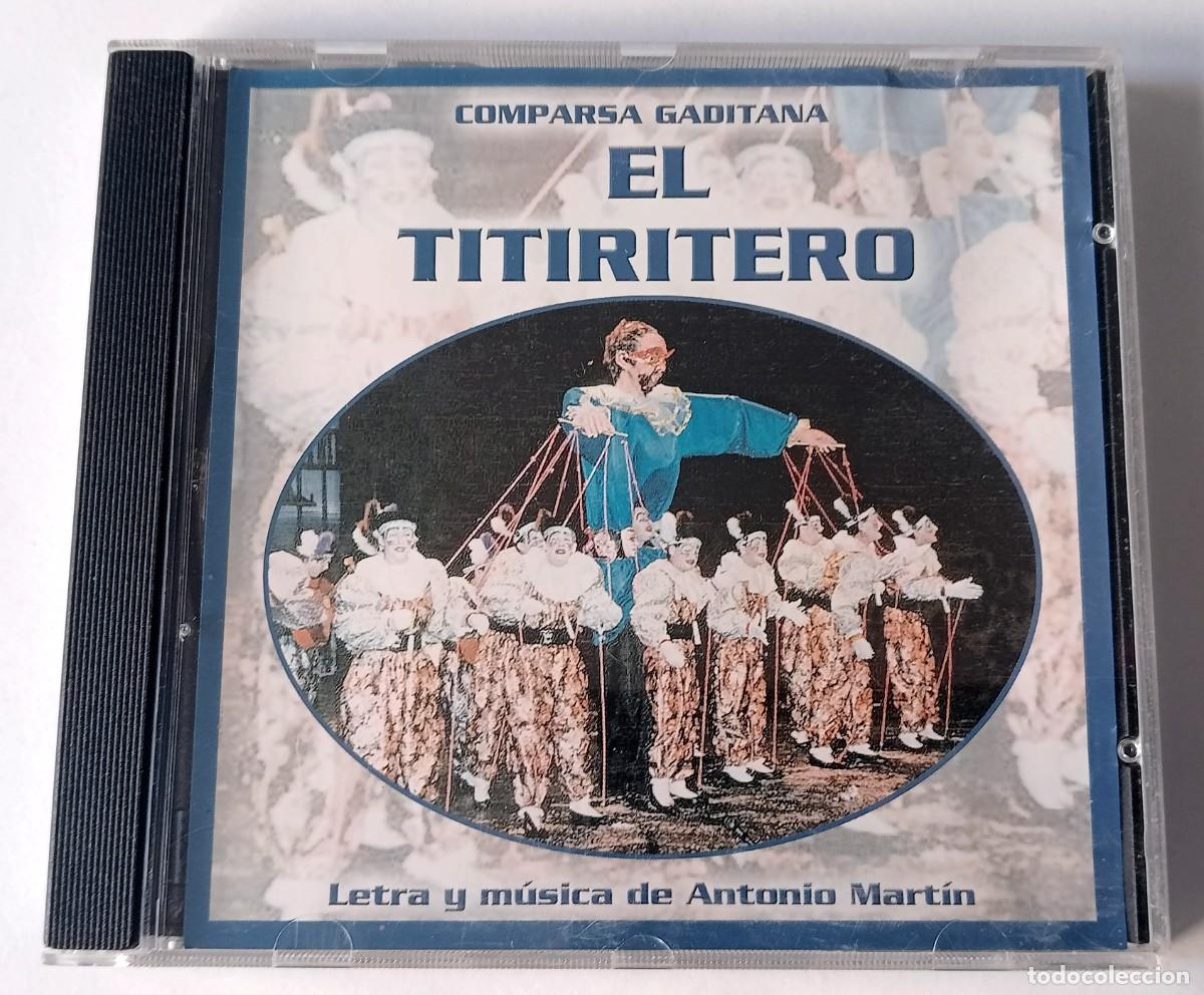 CDs de M&uacute;sica: CD CARNAVAL DE CADIZ 1993 - COMPARSA EL TITIRITERO (ANTONIO MARTIN)