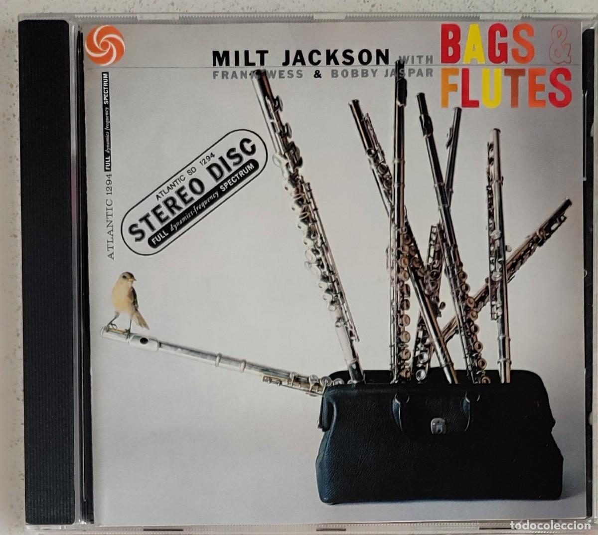 CDs de M&uacute;sica: MILT JACKSON - BAGS & FLUTES (CD) 7 TEMAS - RE.