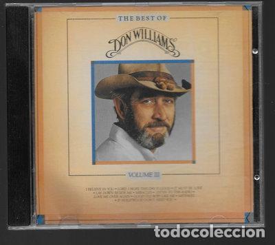 CDs de M&uacute;sica: The Best of Don Williams, Vol. 3- 0076731124728