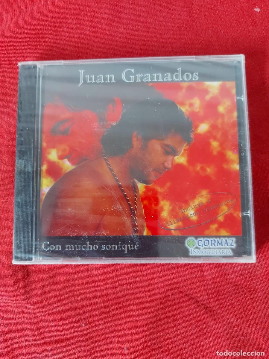 CDs de M&uacute;sica: CD precintado JUAN GRANADOS. EDITA GORMAZ INMOBILIARIA. CON MUCHO SONIQUE. ( CAJA N&ordm;3 )