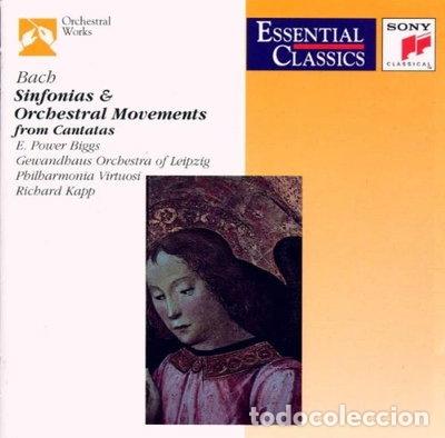 CDs de M&uacute;sica: Bach: Sinfonias & Orchestral Movements from Cantatas- 5099706282921