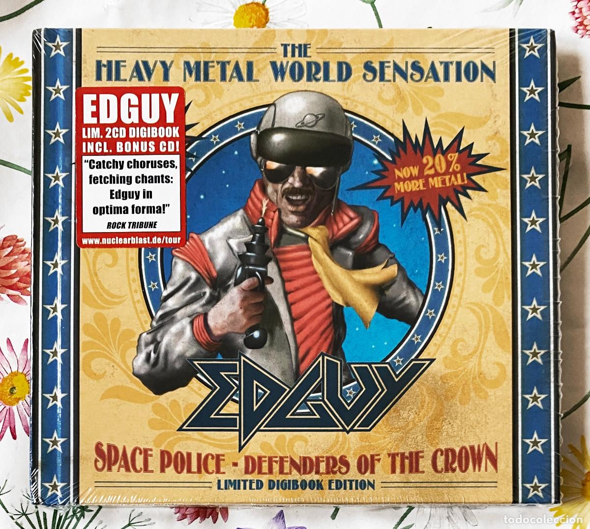 CDs de M&uacute;sica: EDGUY -- SPACE POLICE - DEFENDERS OF THE CROWN CD DOBLE DIGIBOOK PRECINTADO - POWER HEAVY METAL