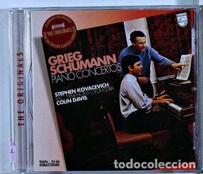 CDs de M&uacute;sica: Grieg, Schumann: Piano Concertos- 0028947577737