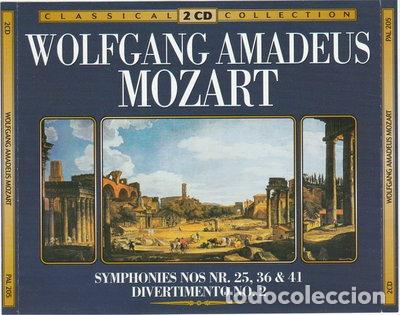 CDs de M&uacute;sica: Symphonies Nos. 25, 36 & 41 / Divertimento No. 2- 8712155043642