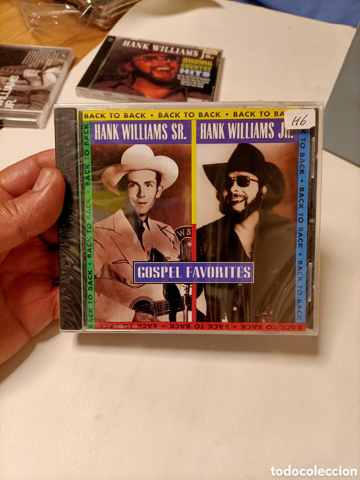 CDs de m&uacute;sica: 2 CD 1994-1995,Hank Williams,SR-JR - Foto 2