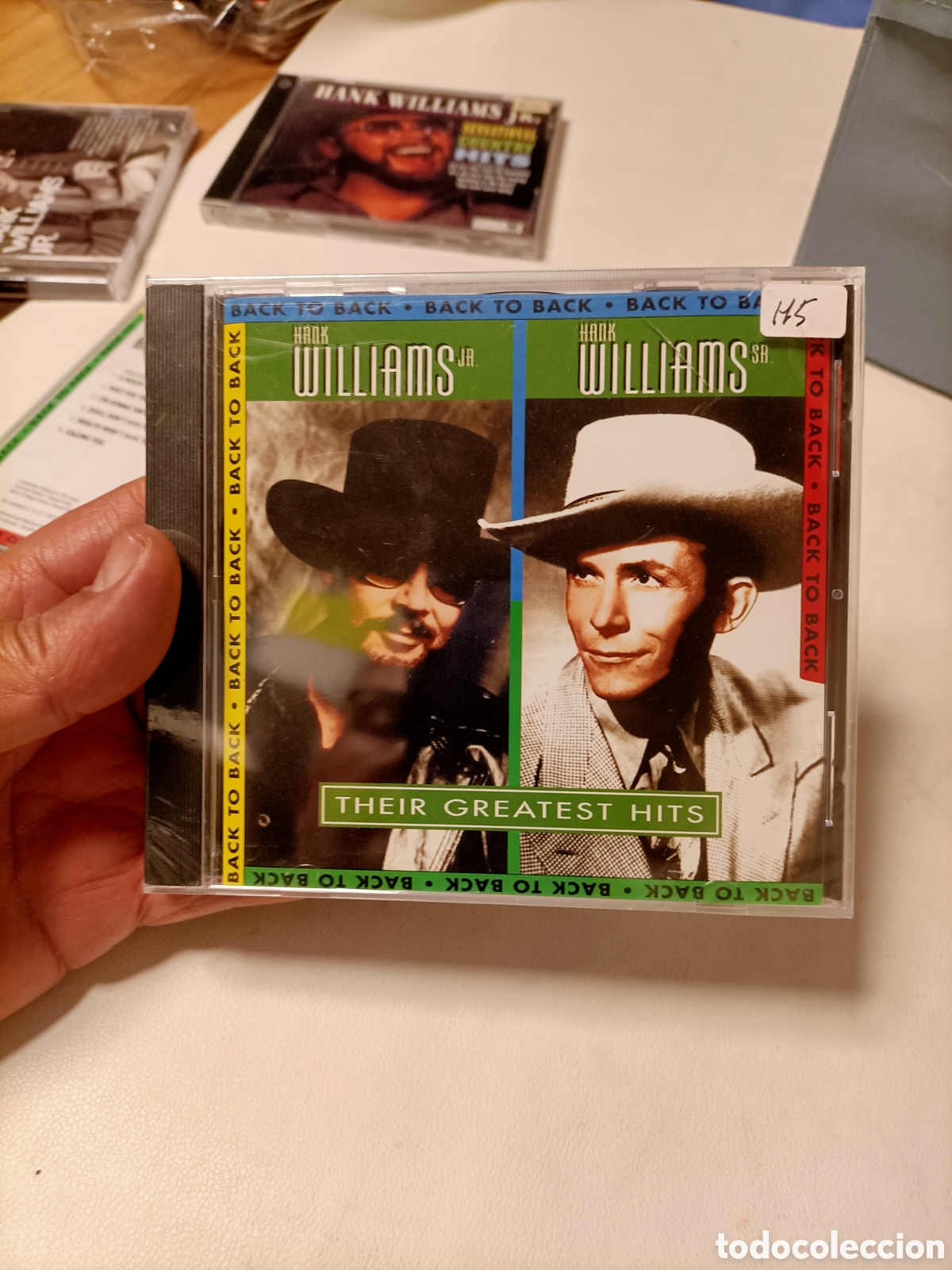 CDs de m&uacute;sica: 2 CD 1994-1995,Hank Williams,SR-JR - Foto 5
