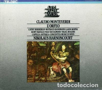 CDs de M&uacute;sica: L'Orfeo- 0022924249426