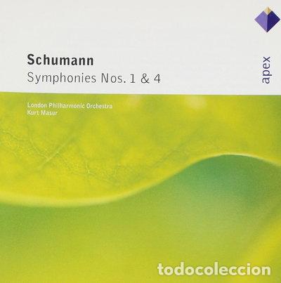 CDs de M&uacute;sica: Schumann: Symphonies Nos. 1 & 4- 0809274958525