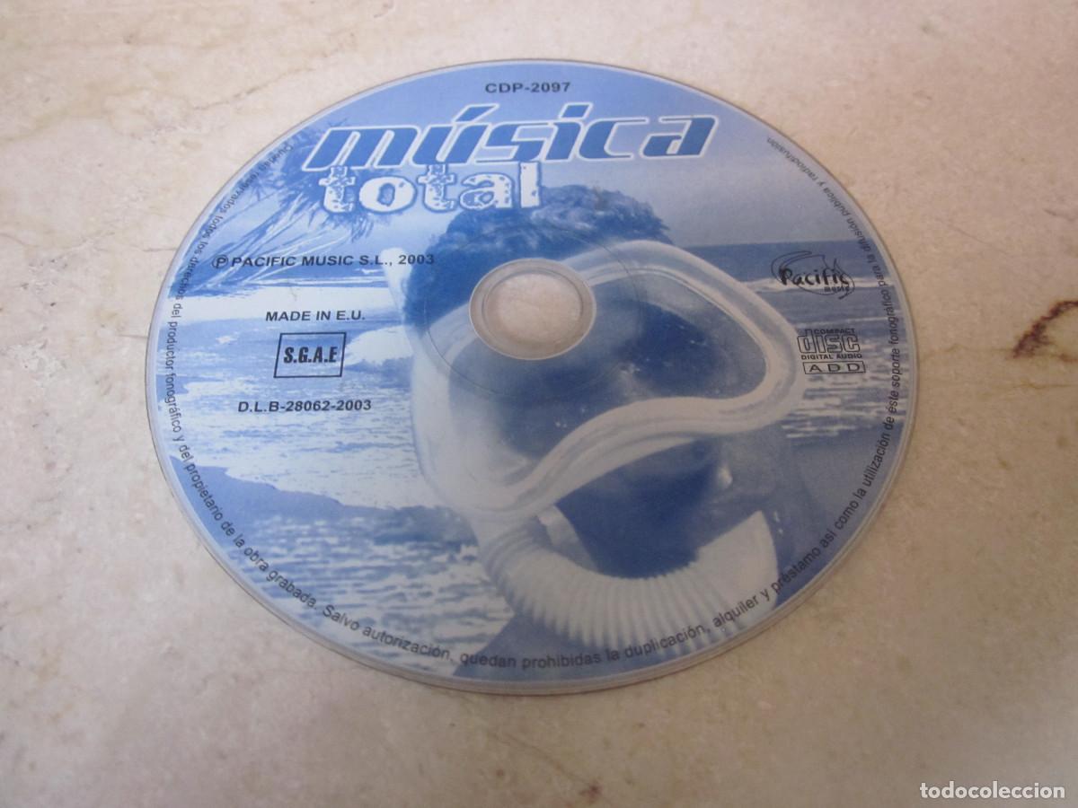 CDs de M&uacute;sica: MUSICA TOTAL CD - PACIFIC MUSIC 2003 - SOLO EL CD - SIN CARATULAS