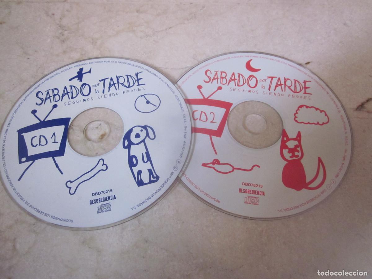CDs de M&uacute;sica: SABADO POR LA TARDE SEGUIMOS SIENDO PEQUES 2 CD - DESOBEDIENCIA RECORDS 200O - SOLOS LOS CDS