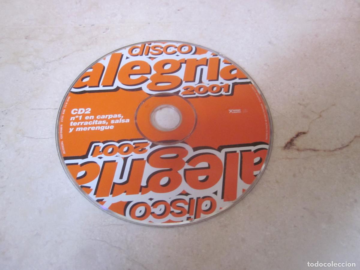 CDs de M&uacute;sica: DISCO ALEGRIA 2001 CD 2 - TEMPO MUSIC 2001 - SOLO EL CD