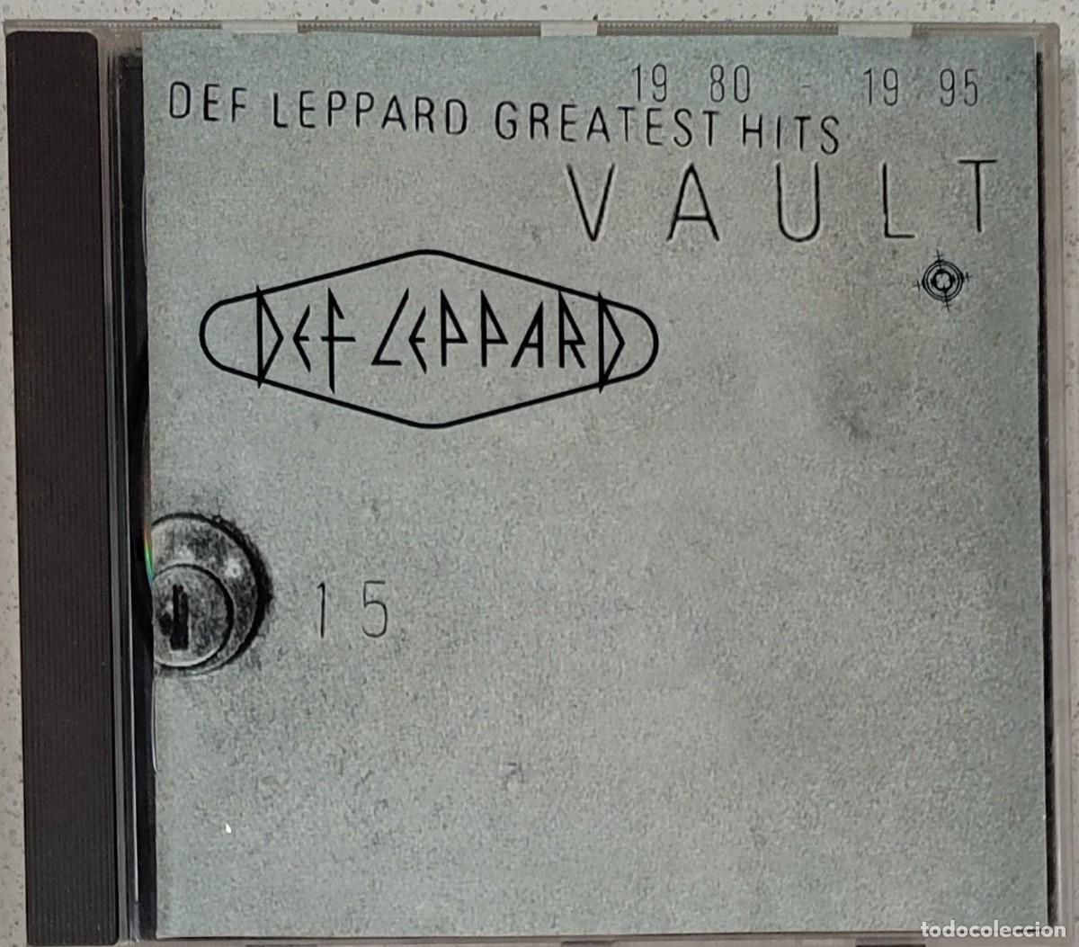 CDs de M&uacute;sica: DEF LEPPARD- VAULT, HITS 1980-1995 (CD) 1995 -16 TEMAS