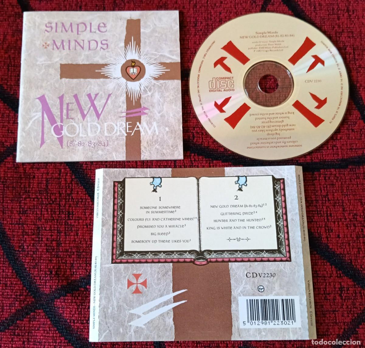 CDs de M&uacute;sica: SIMPLE MINDS ** New Gold Dream (81-82-83-84) ** CD REEDICION 1984