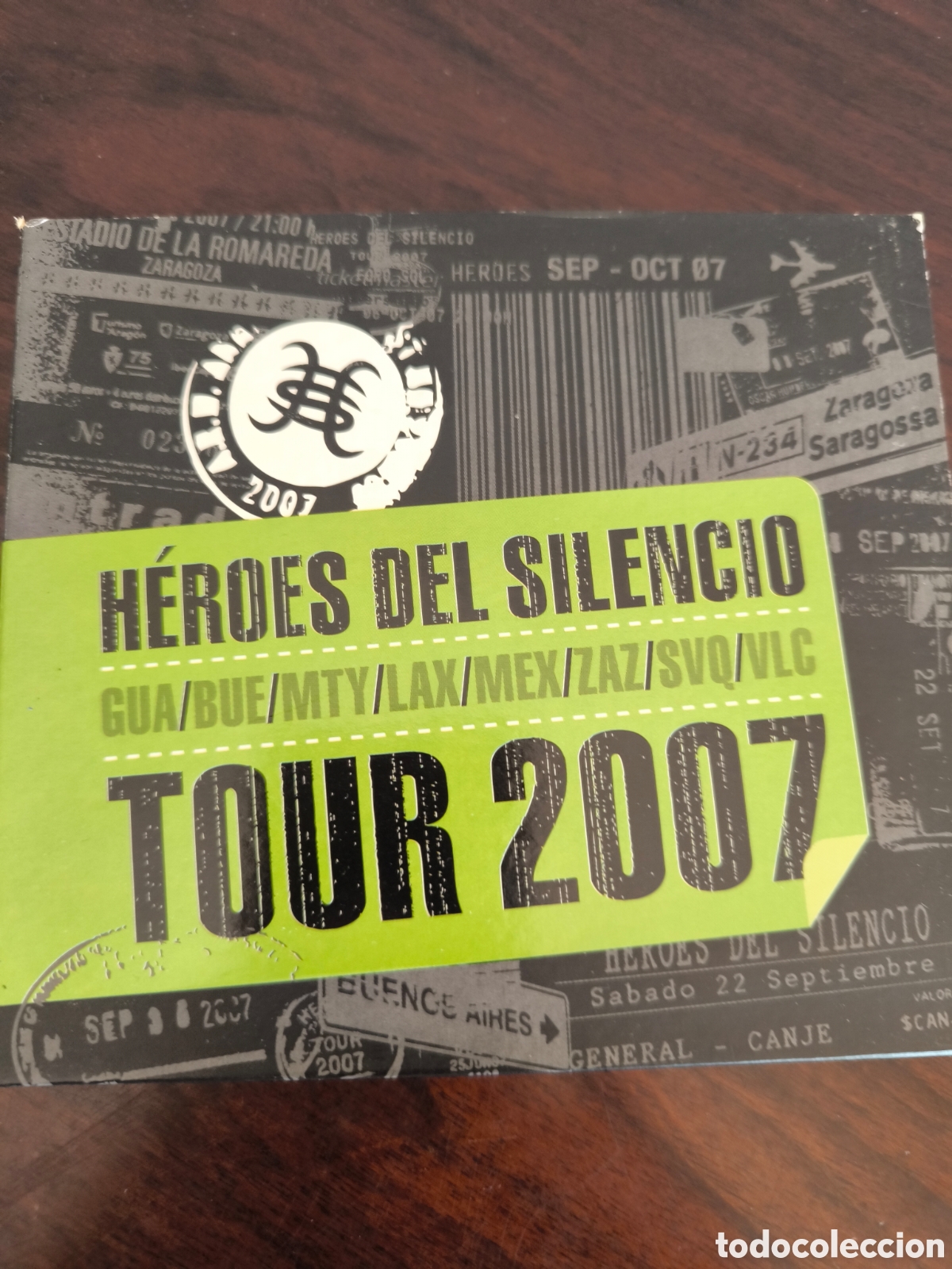 CDs de M&uacute;sica: Doble cd H&eacute;roes del Silencio. Tour 2007