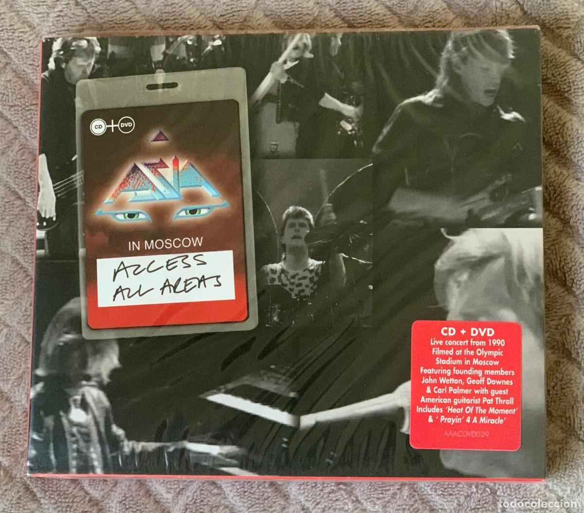CDs de M&uacute;sica: Asia (2) &ndash; Live In Moscow: Access All Areas - NUEVO Y PRECINTADO