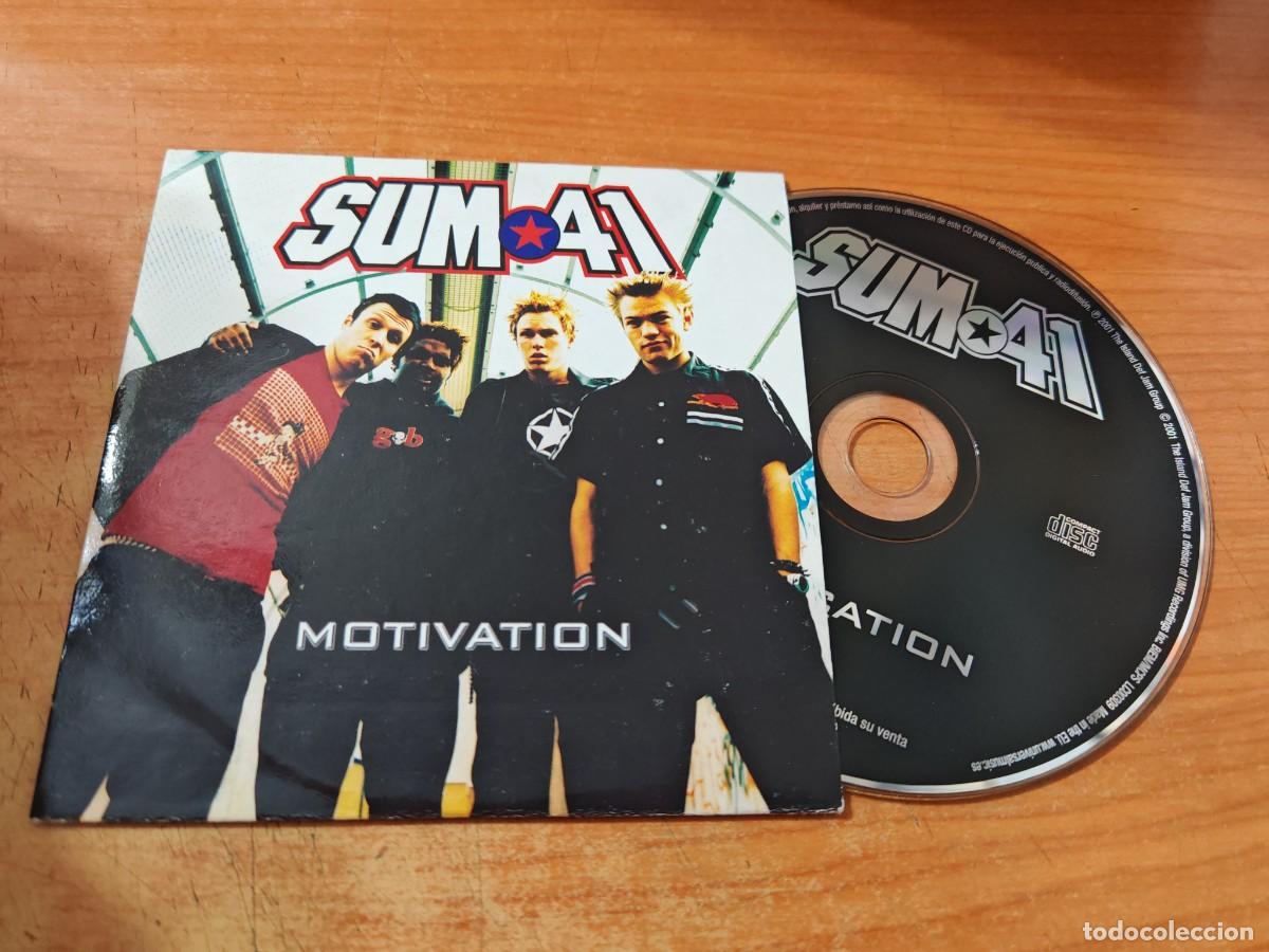 CDs de M&uacute;sica: SUM 41 Motivation CD SINGLE PROMO CARTON DEL A&Ntilde;O 2001 ESPA&Ntilde;A CONTIENE 1 TEMA