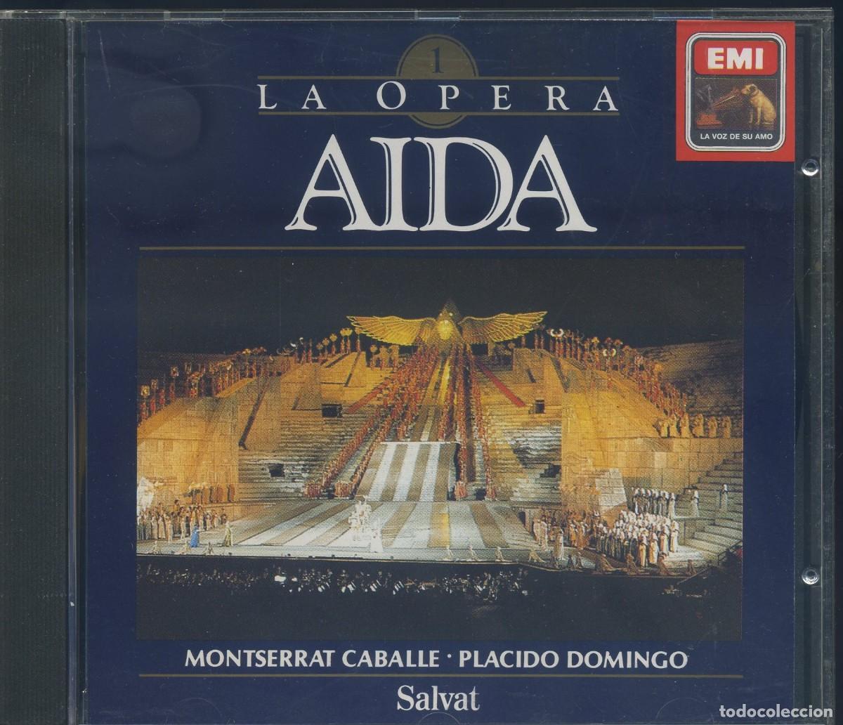 CDs de M&uacute;sica: La Opera: Aida (Montserrat Caball&eacute; y Pl&aacute;cido Domingo)