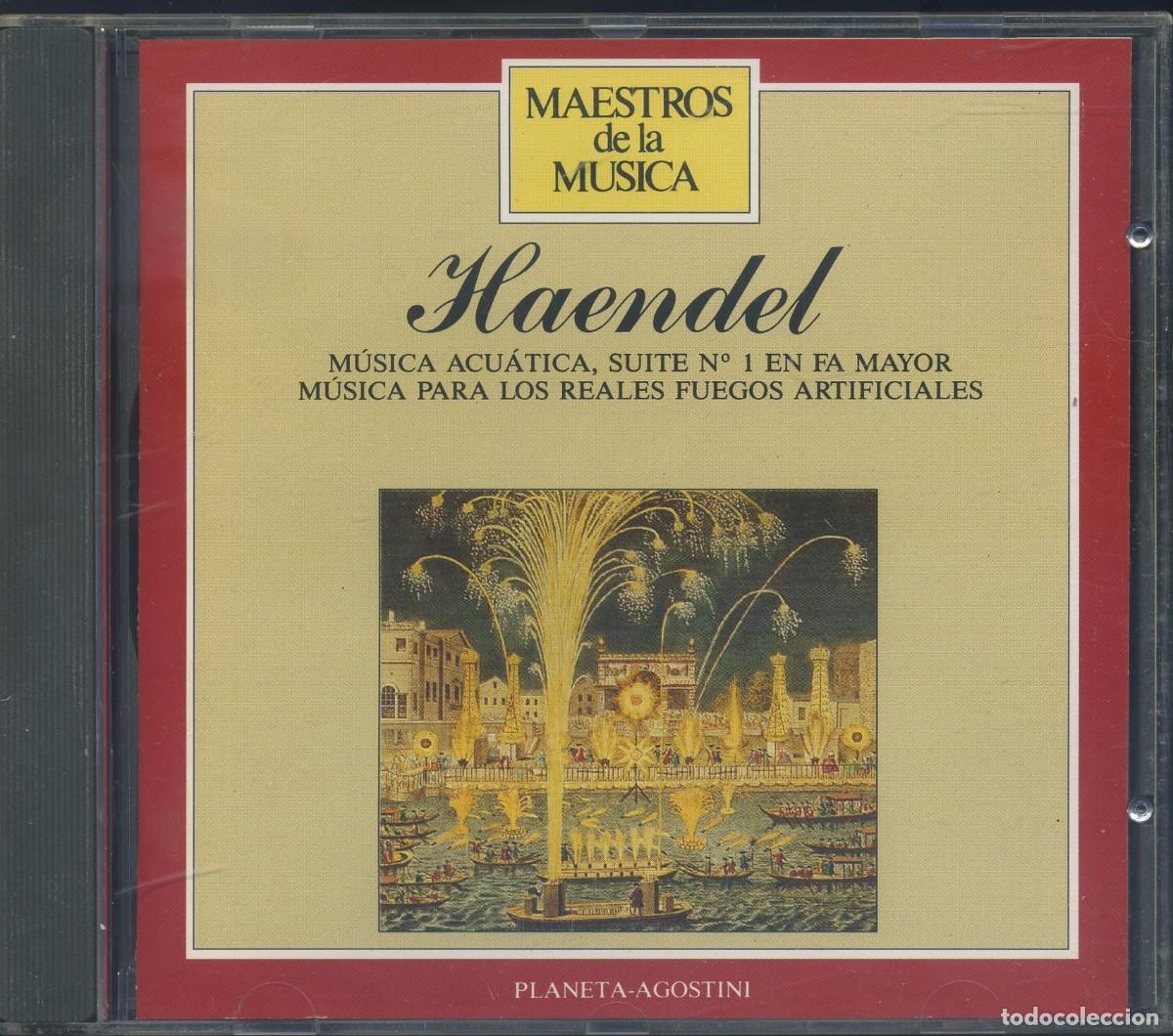 CDs de M&uacute;sica: Maestros de la M&uacute;sica: Georg Friedrich Haendel