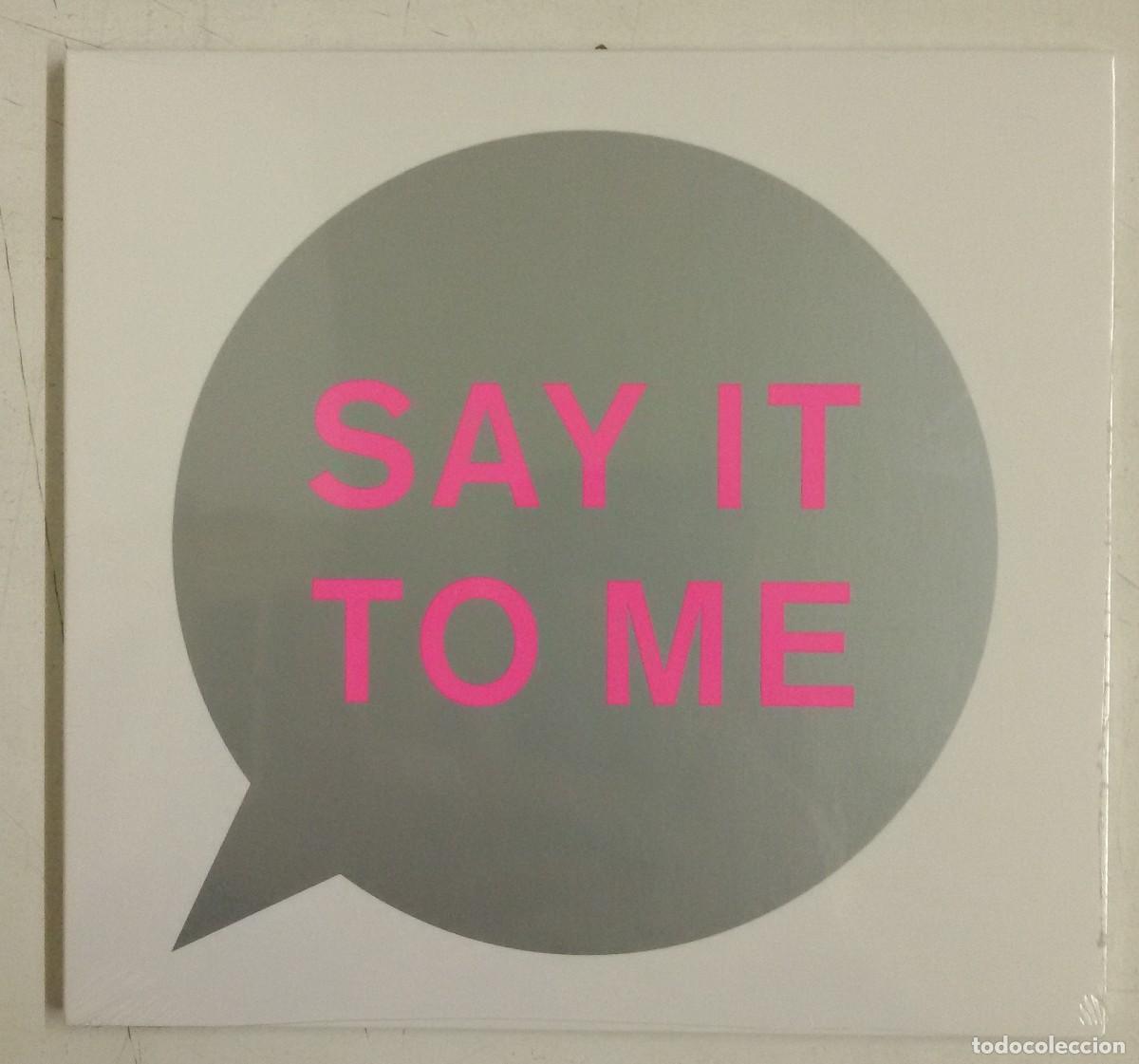 CDs de M&uacute;sica: Pet Shop Boys &lrm;&ndash; Say It To Me CD-Sgl UK 2016 portada cart&oacute;n gatefold precintado