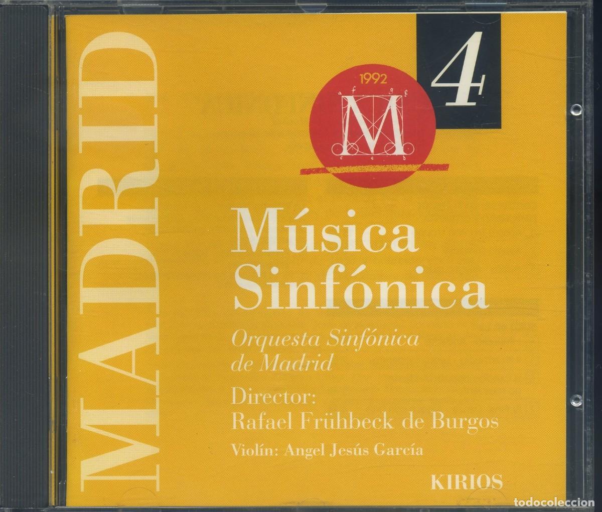CDs de M&uacute;sica: M&uacute;sica Sinf&oacute;nica (Volumen 4 de la serie Madrid Capital de la Cultura)