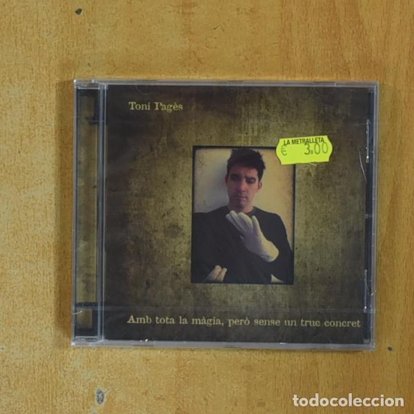 CD di Musica: TONI PAGES - AMB TOTA LA MAGIA PERO SENSE UN TRUC CONCRET - CD