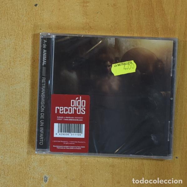 Music CDs: A DE ANIMAL - RETRANSMISION DE UN INFARTO - CD