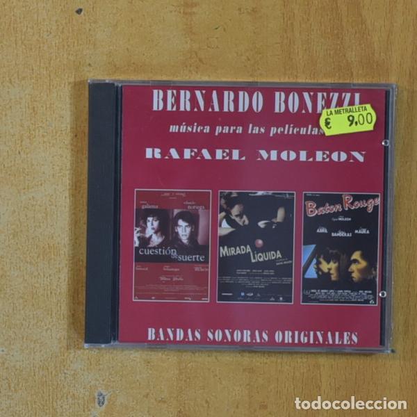 CDs de M&uacute;sica: RAFAEL MOLEON - CUESTION DE SUERTE / MIRADA LIQUIDA / BATON ROUGE - CD