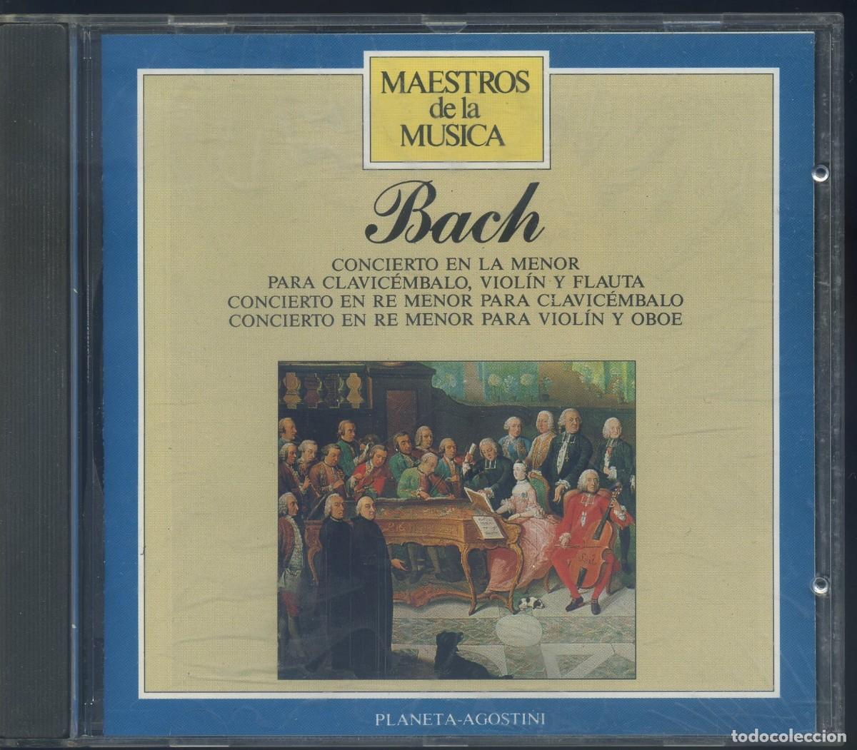 CDs de M&uacute;sica: Maestros de la M&uacute;sica: Johann Sebastian Bach