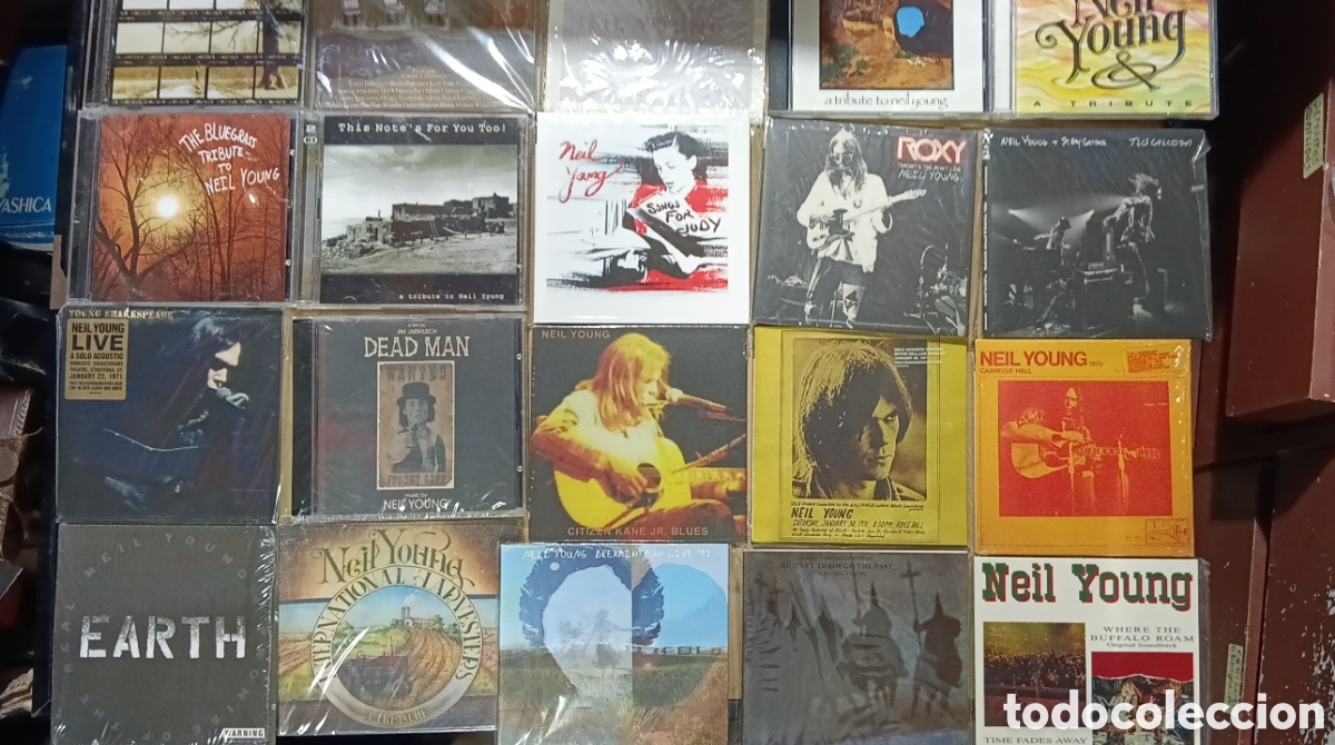 CDs de M&uacute;sica: LOTE NEIL YOUNG Y TRIBUTOS VERSIONES