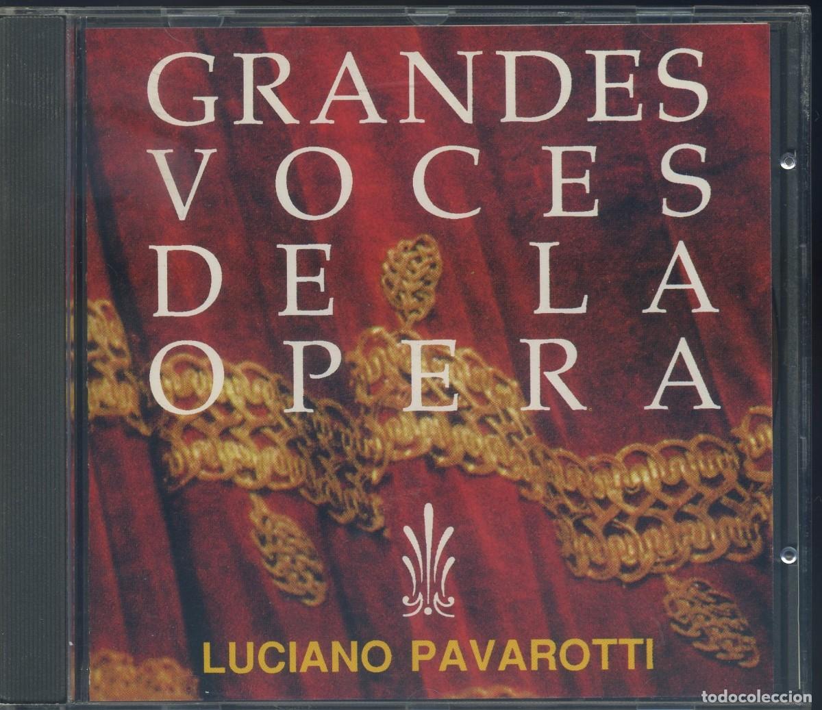 CDs de M&uacute;sica: Grandes Voces de la &Oacute;pera: Luciano Pavarotti