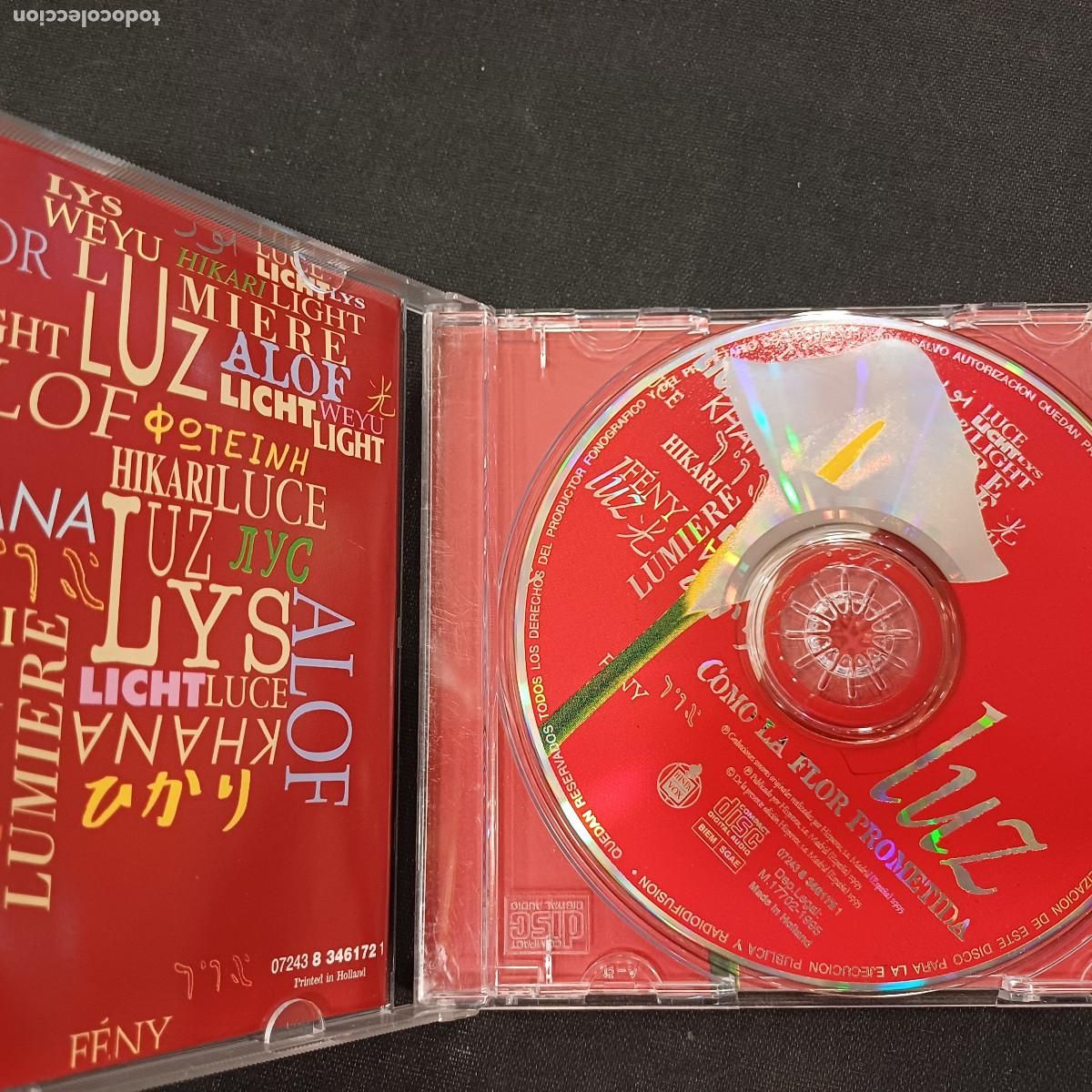 CDs de m&uacute;sica: LUZ/COMO LA FLOR PROMETIDA/CD. - Foto 2
