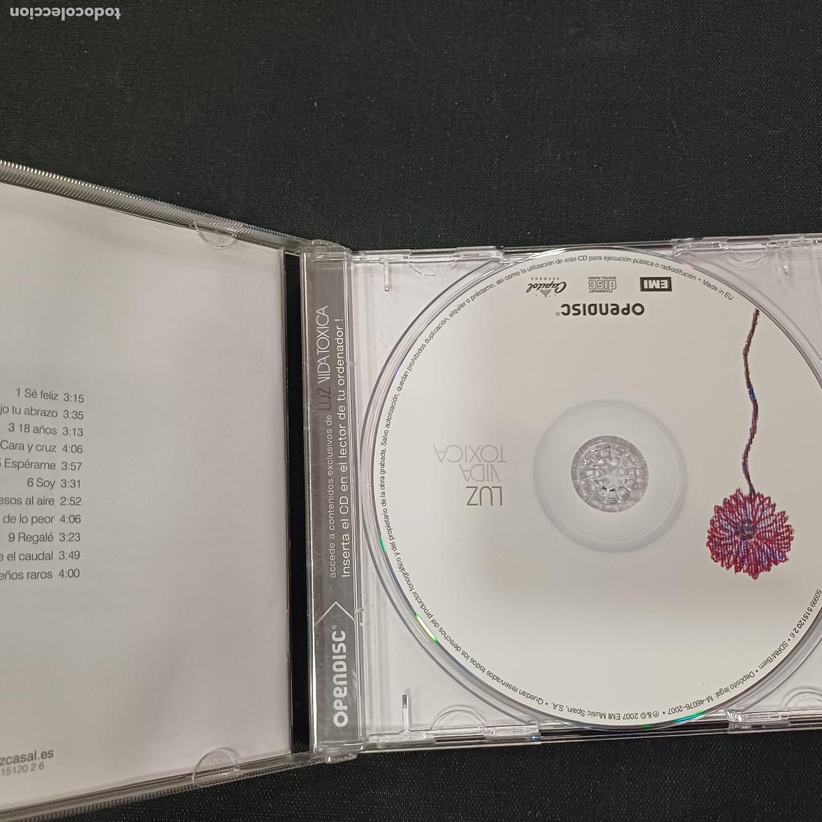 CDs de m&uacute;sica: LUZ/VIDA TOXICA/CD . - Foto 2