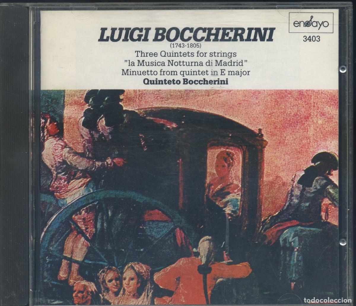CDs de M&uacute;sica: Luigi Boccherini (1793-1805)