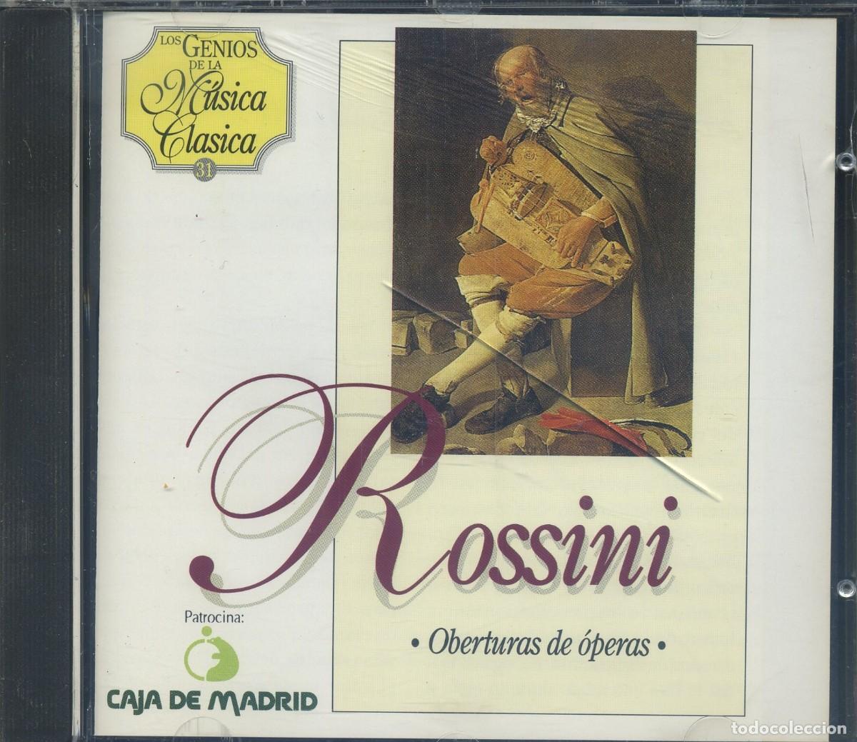 CDs de M&uacute;sica: Los Genios de la M&uacute;sica Cl&aacute;sica: Gioachino Rossini