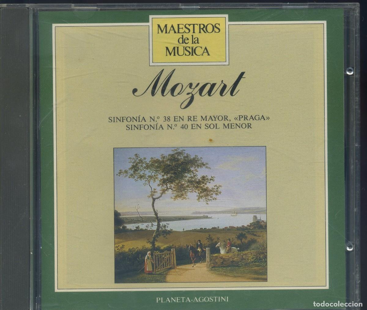 CDs de M&uacute;sica: Maestros de la M&uacute;sica: Wolfgang Amadeus Mozart