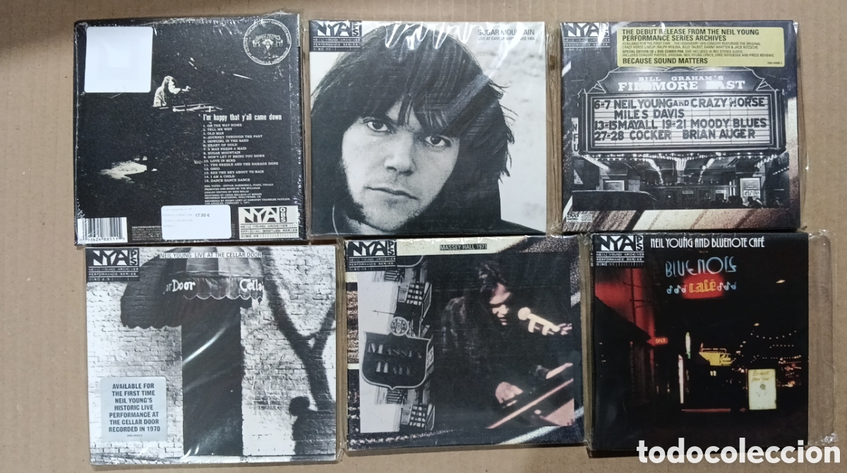 CDs de M&uacute;sica: LOTE NEIL YOUNG ARCHIVES