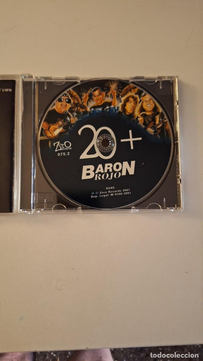 CDs de m&uacute;sica: Baron Rojo &ndash; 20 + cd 2001 - Foto 2