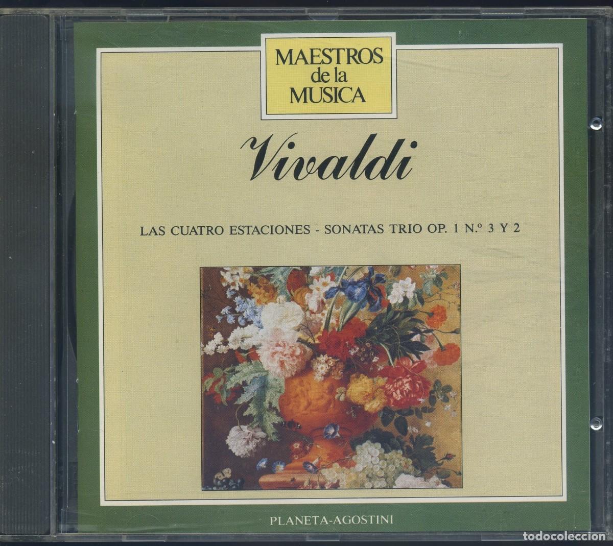 CDs de M&uacute;sica: Maestros de la M&uacute;sica: Vivaldi
