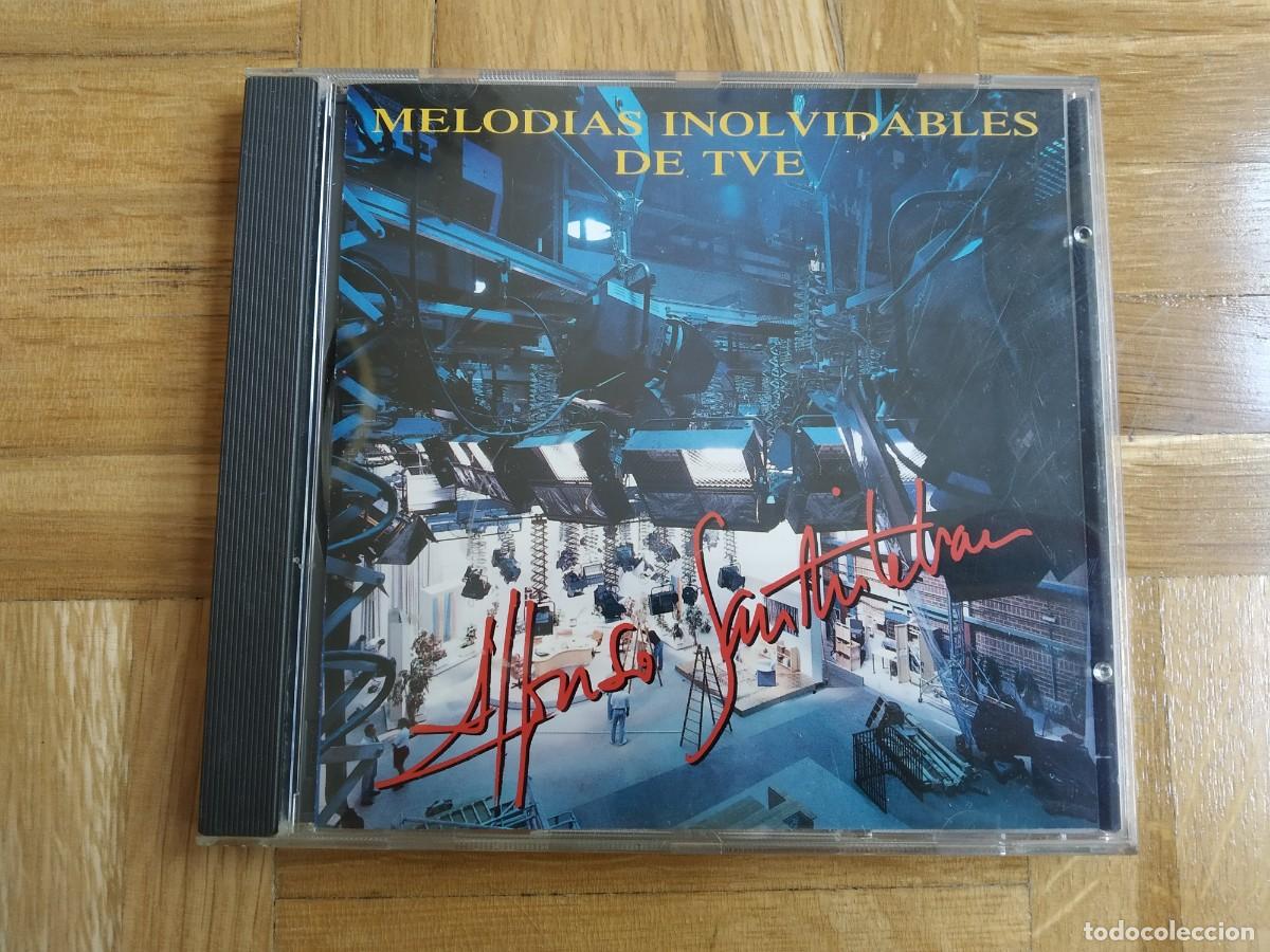 CDs de M&uacute;sica: CD MELODIAS INOLVIDABLES DE TVE ALFONSO SANTISTEBAN. APLAUSO PAYASOS TELE MUNDIAL 82 COMO NUEVO