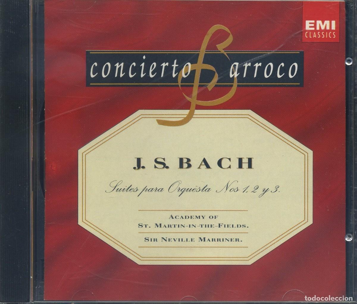 CDs de M&uacute;sica: Concierto Barroco: Johann Sebastian Bach