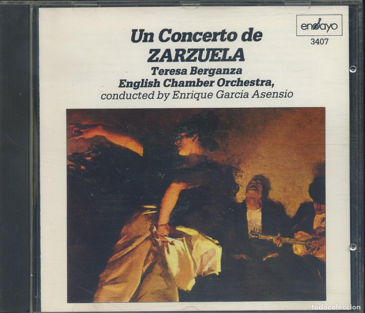 CDs de M&uacute;sica: Un concierto de Zarzuela