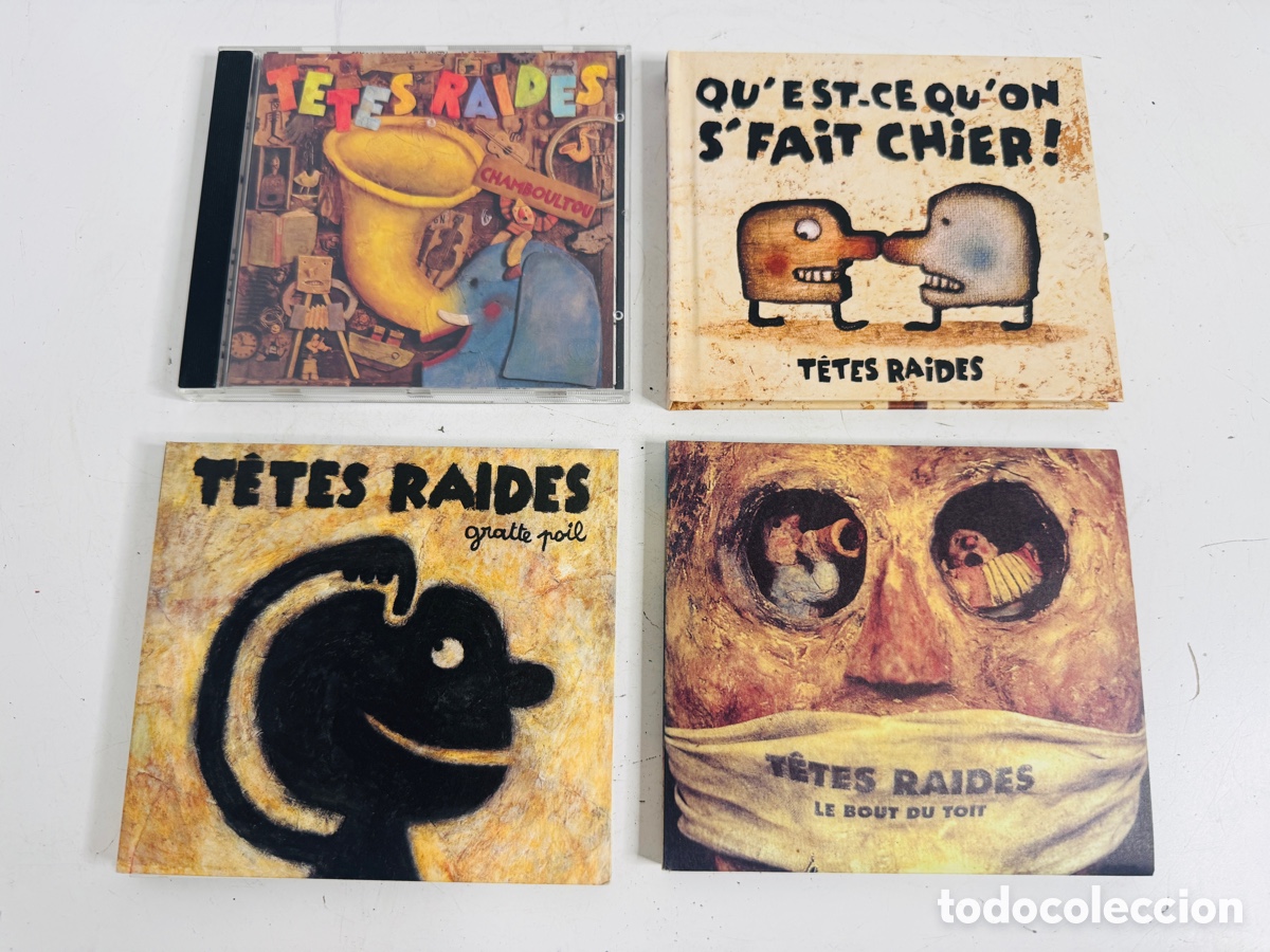 CDs de M&uacute;sica: Tetes Raides lote 4 CD
