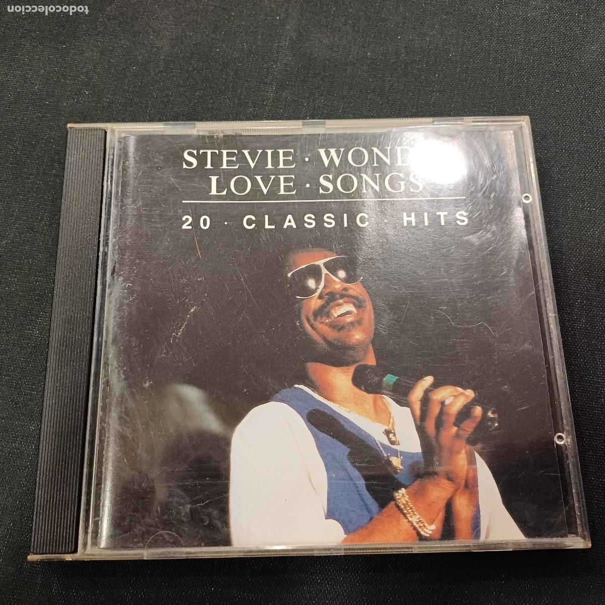 CDs de M&uacute;sica: STEVIE WONDER/LOVE SONGS/CD.