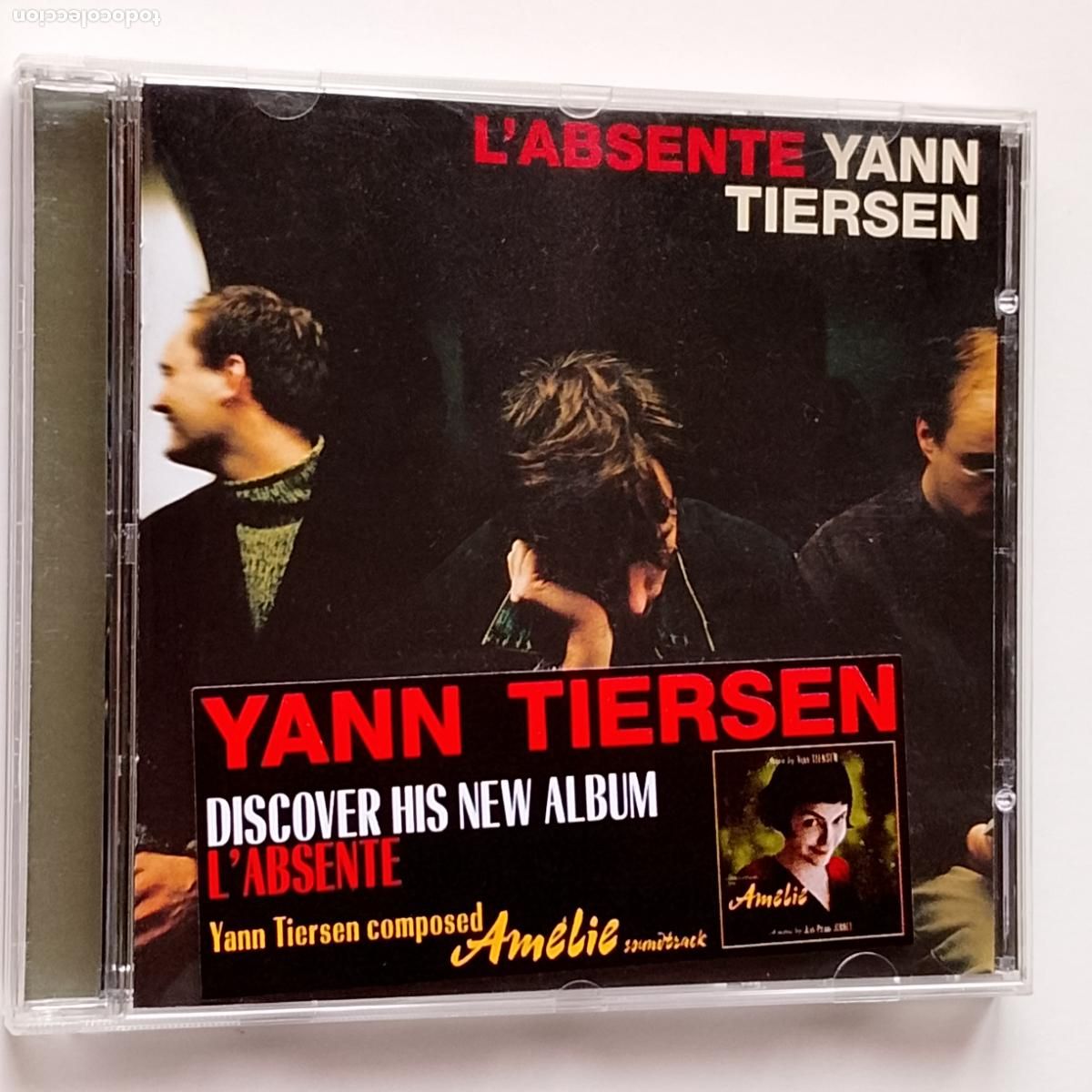 CDs de M&uacute;sica: Yann Tiersen-L'absente (CD Ici D'Ailleurs 2001) 'Amelie', Dominique A., Lisa Germano, Neil Hannon...